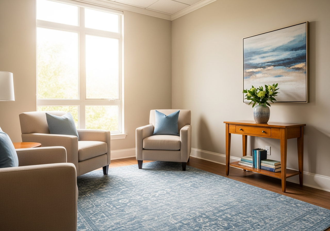 Warm consultation room